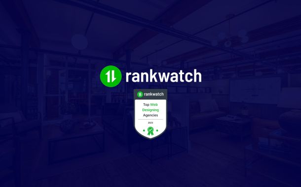 Proud to be voted Top Web Designing Agencies by RankWatch