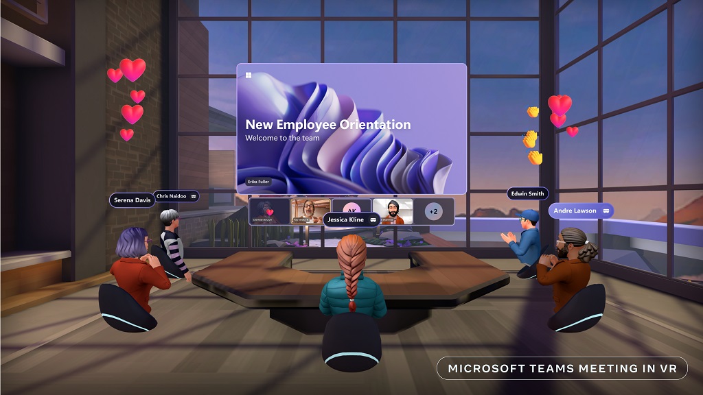Microsoft 365 partner with Meta for VR meetings