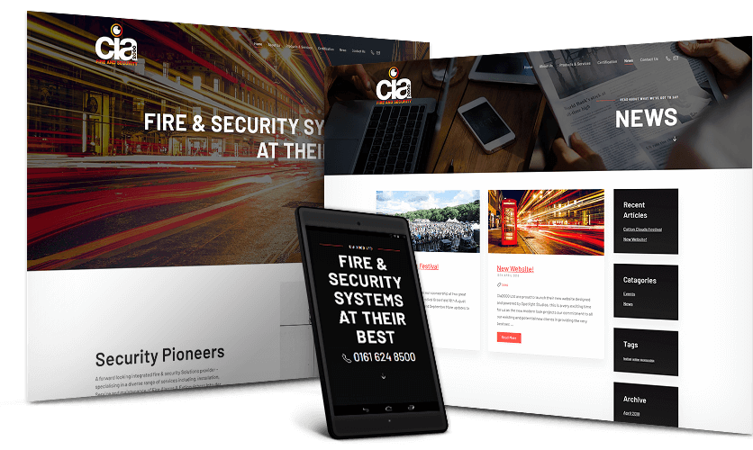 CIA 2000 Ltd Website Design