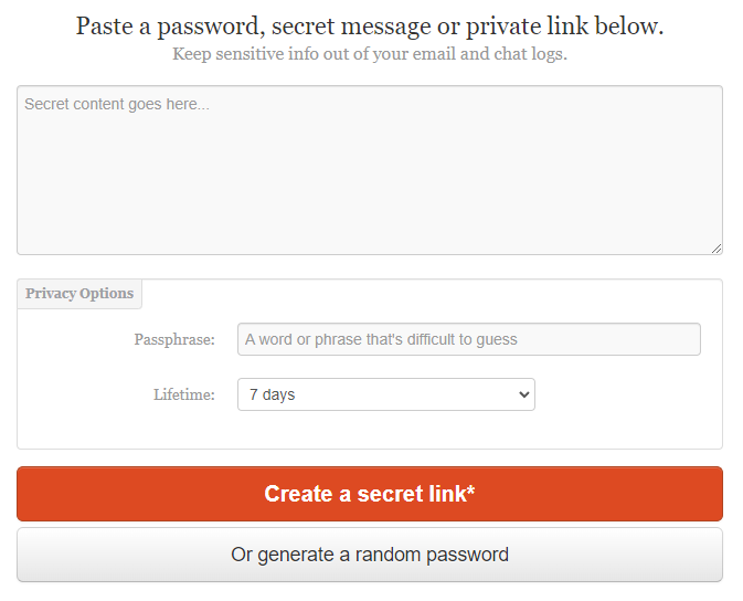 How to Send a Password Securely 1