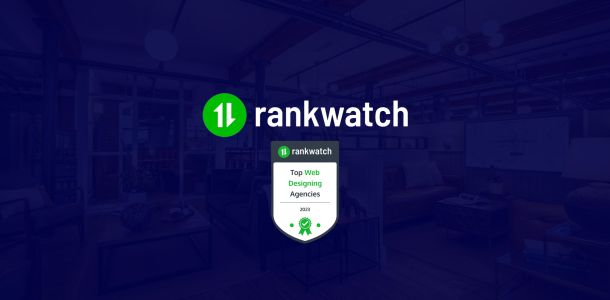 Proud to be voted Top Web Designing Agencies by RankWatch