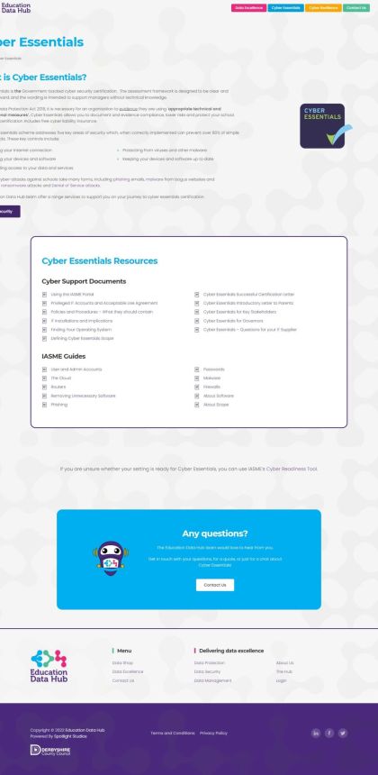 Education Data Hub 8